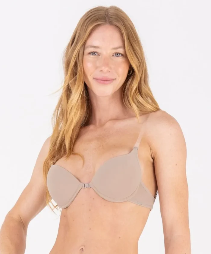 Sutiã push up com bojo, com alças e costas de silicone 2RIOS