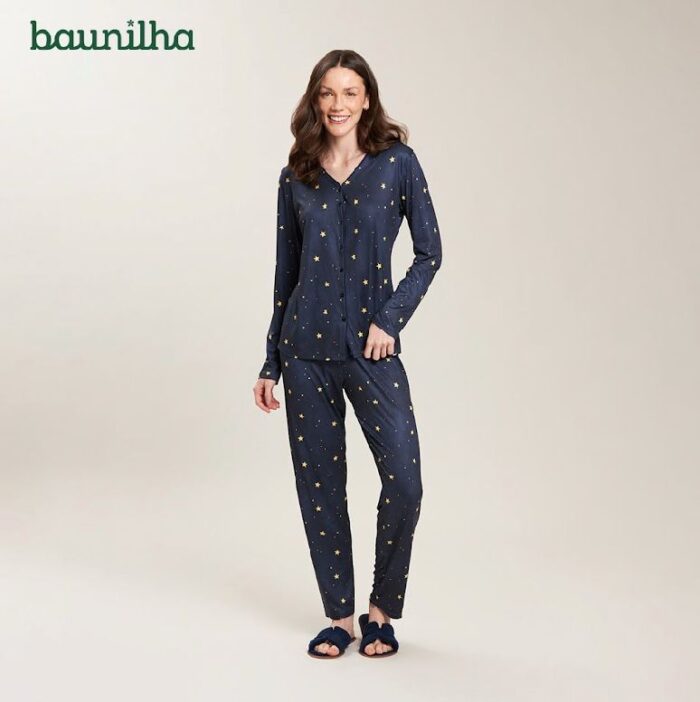 PIJAMA RECCO ABERTO MICROFIBRA