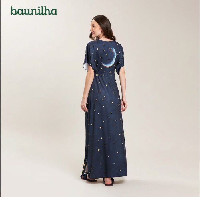 CAFTAN LONGA MICROFIBRA RECCO - Imagem 2