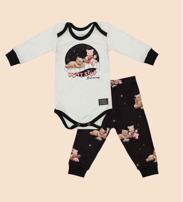PIJAMA BABY BORN LUA LUA