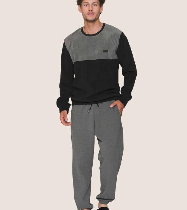 PIJAMA MASCULINO FLEECE COMFY LUA LUA