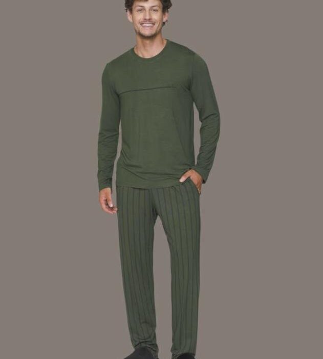 PIJAMA MASCULINO CONFORT LUA LUA